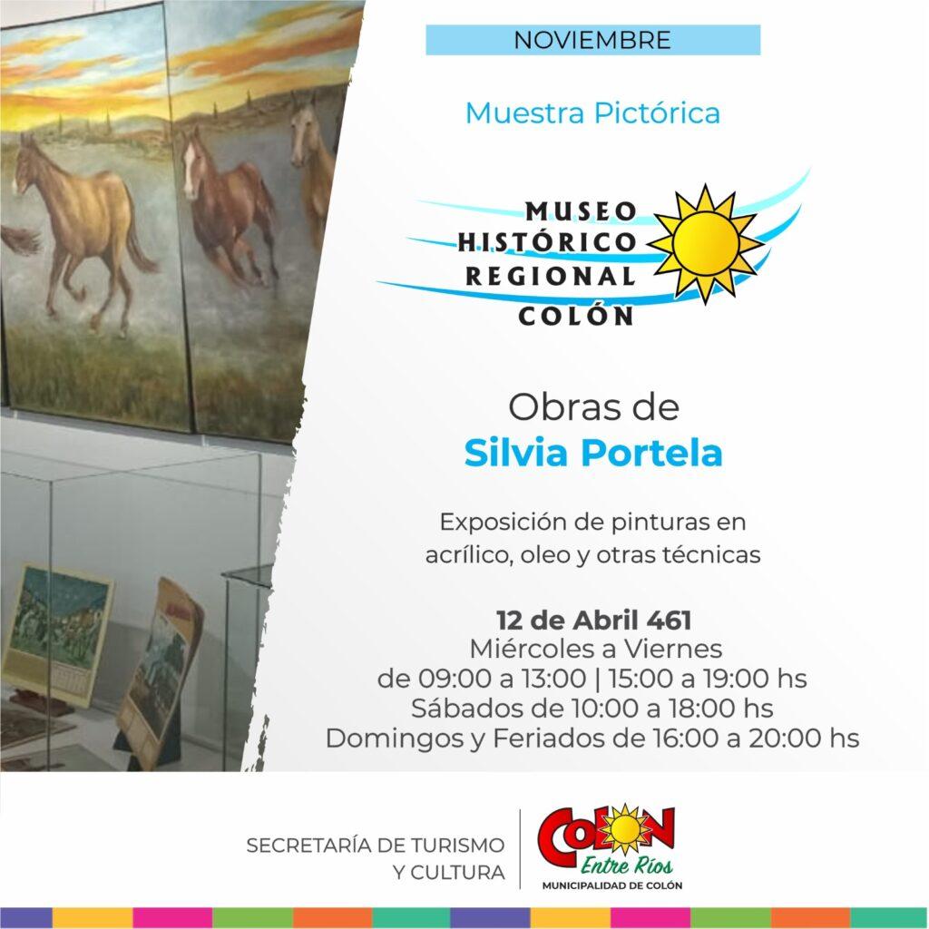 Muestra Pictóricas de Silvia Portela