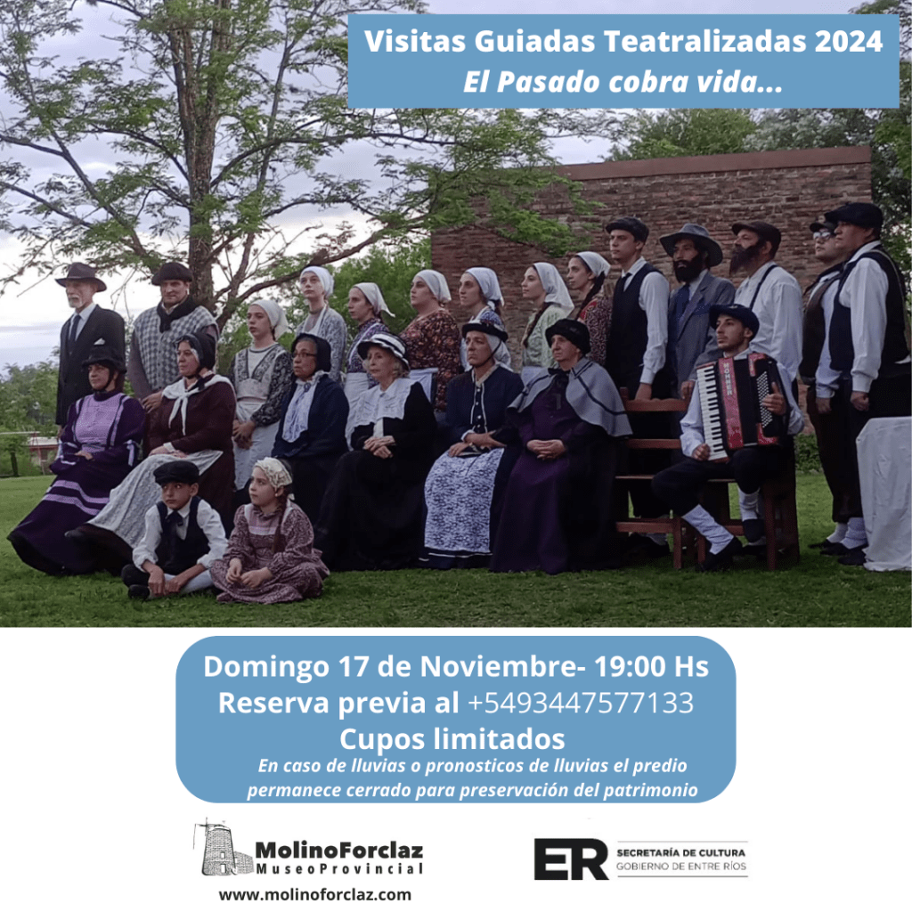 Visitas Guiadas Teatralizadas en el Molino Forclaz