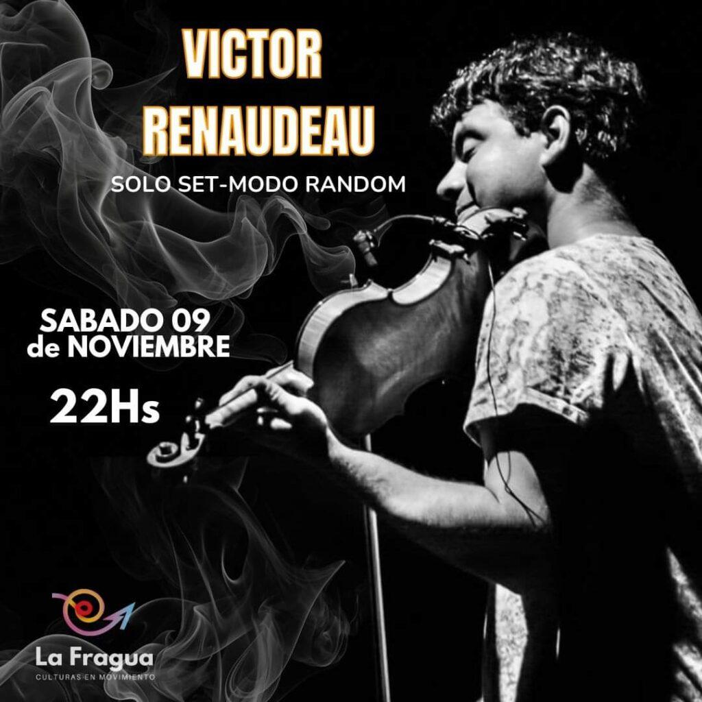 Victor Renaudeau presenta “Solo Set/ Modo Random”