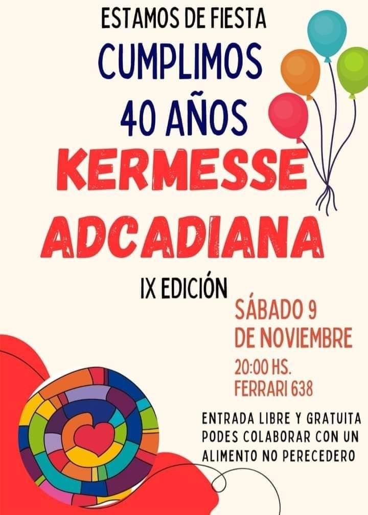 IX Edición Kermesse Adcadiana